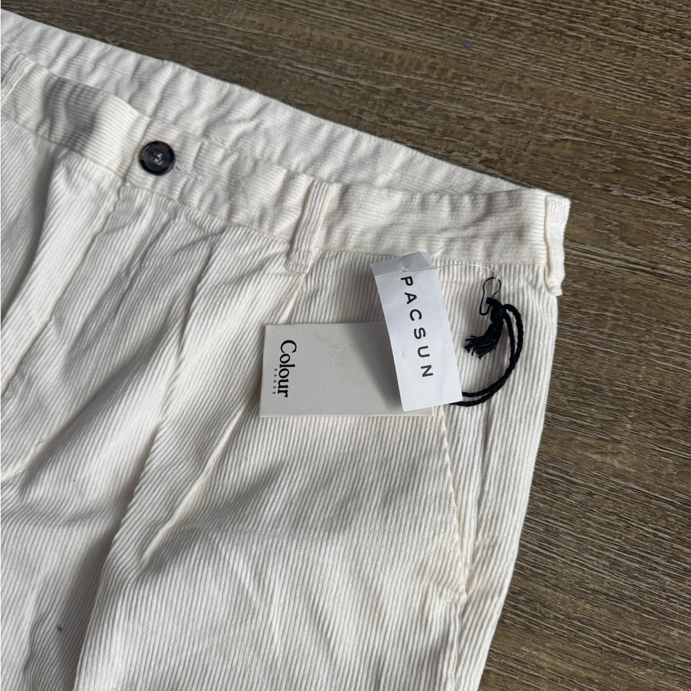 PacSun Off-White Corduroy Men's Pants
